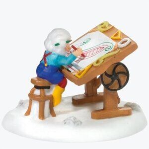 Dept 56 North Pole Village - Santa's New Sleigh - Design #56